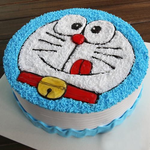 Exceptional Doremon Cake for Youngster