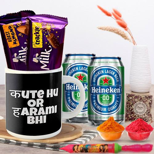Special Holi Gifts   Teasing Quote Coffee Mug n Gifts