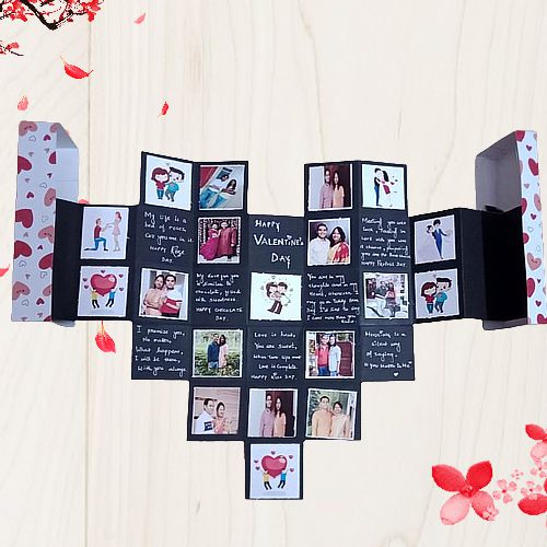 Spectacular Gift of Personalized Pop Out Heart Maze Card
