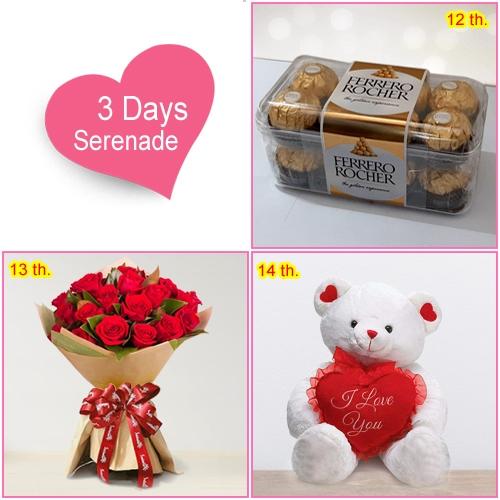 3 Day Surprise Serenade Continue Surprising your Valentine on 15th too