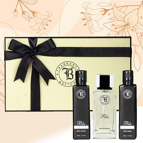 Refreshing Fragrance  N  Beyond Blu Perfume 3 piece Set for Women