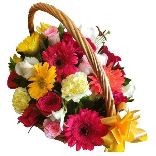 Special Basket of Assorted Flowers