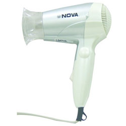 Remarkable Nova's Foldable Hair Dryer for Beautiful Women