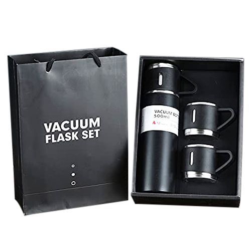 Vacuum Flask with Cup Set
