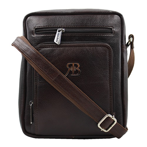 Gents Leather Sling Bag Perfect for Daily Use