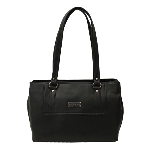 Black Colored Ladies Multipurpose Bag