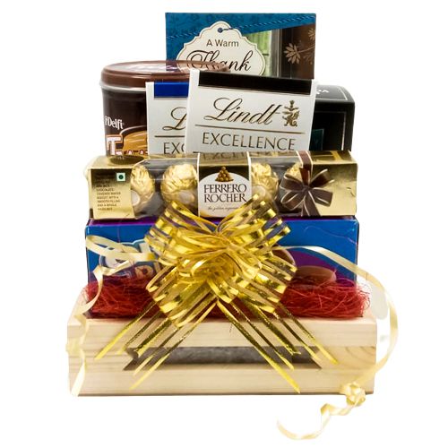 Joyful Assorted Chocolate Gift Basket