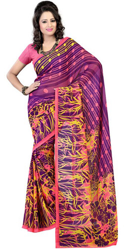 Exciting Attraction Georgette Saree