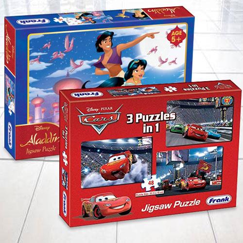 Marvelous Frank Disney Aladdin N Pixar Cars Puzzles