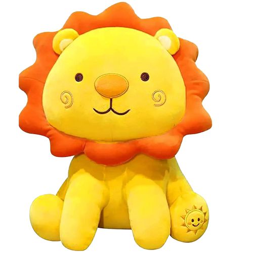 Cute Yellow Lion Soft Toy for Babies