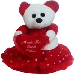 Delightful Teddy Bear with Heart