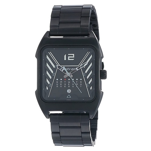 Trendsetting Fastrack Analog Black Dial Mens Watch